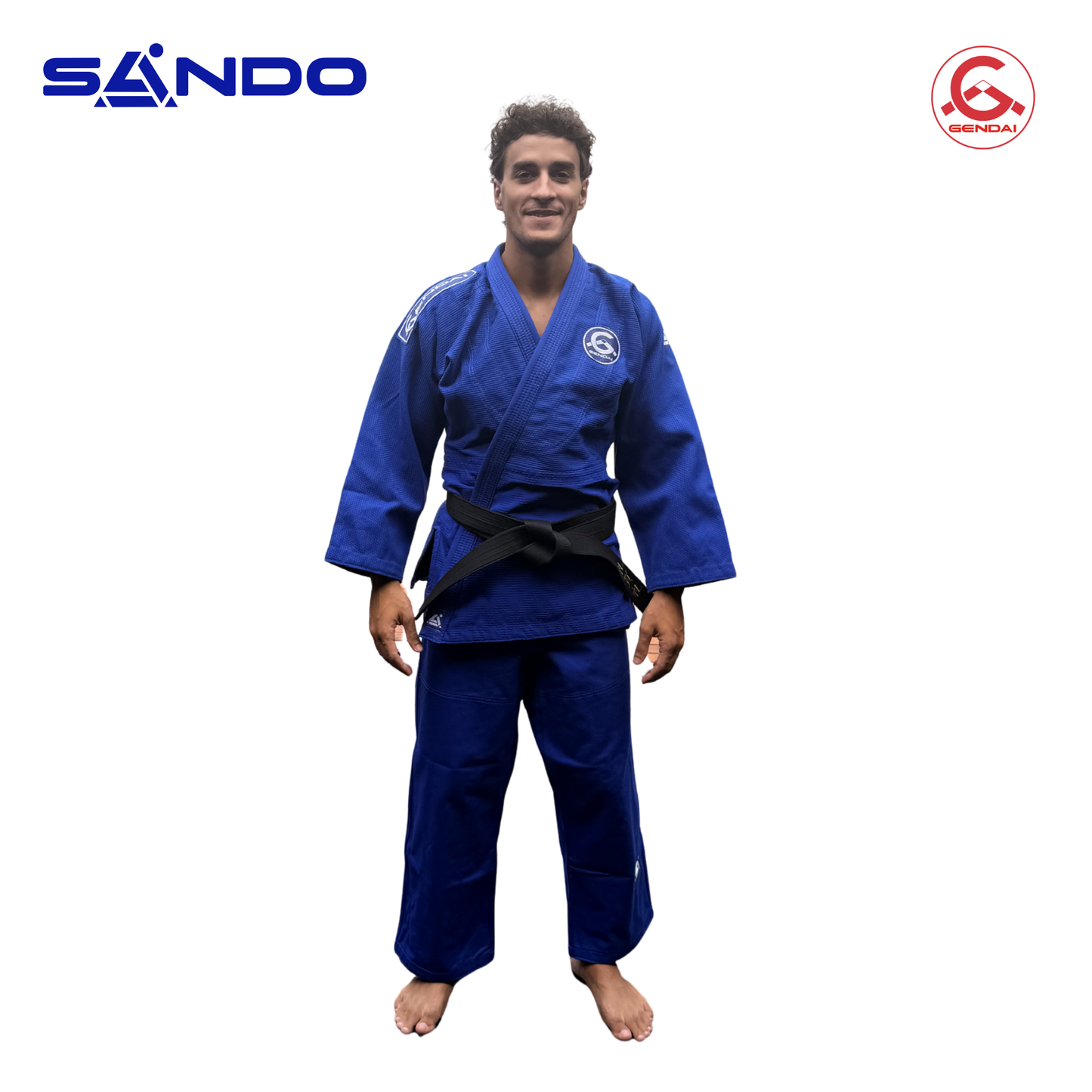 JUDOGI SANDO - GENDAI (Azul)