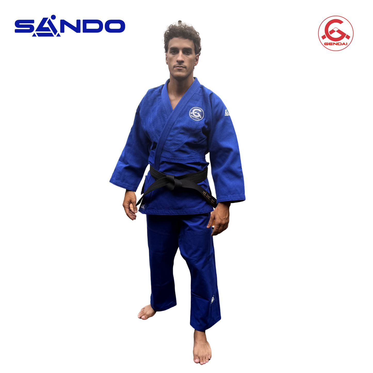 JUDOGI SANDO - GENDAI (Azul)