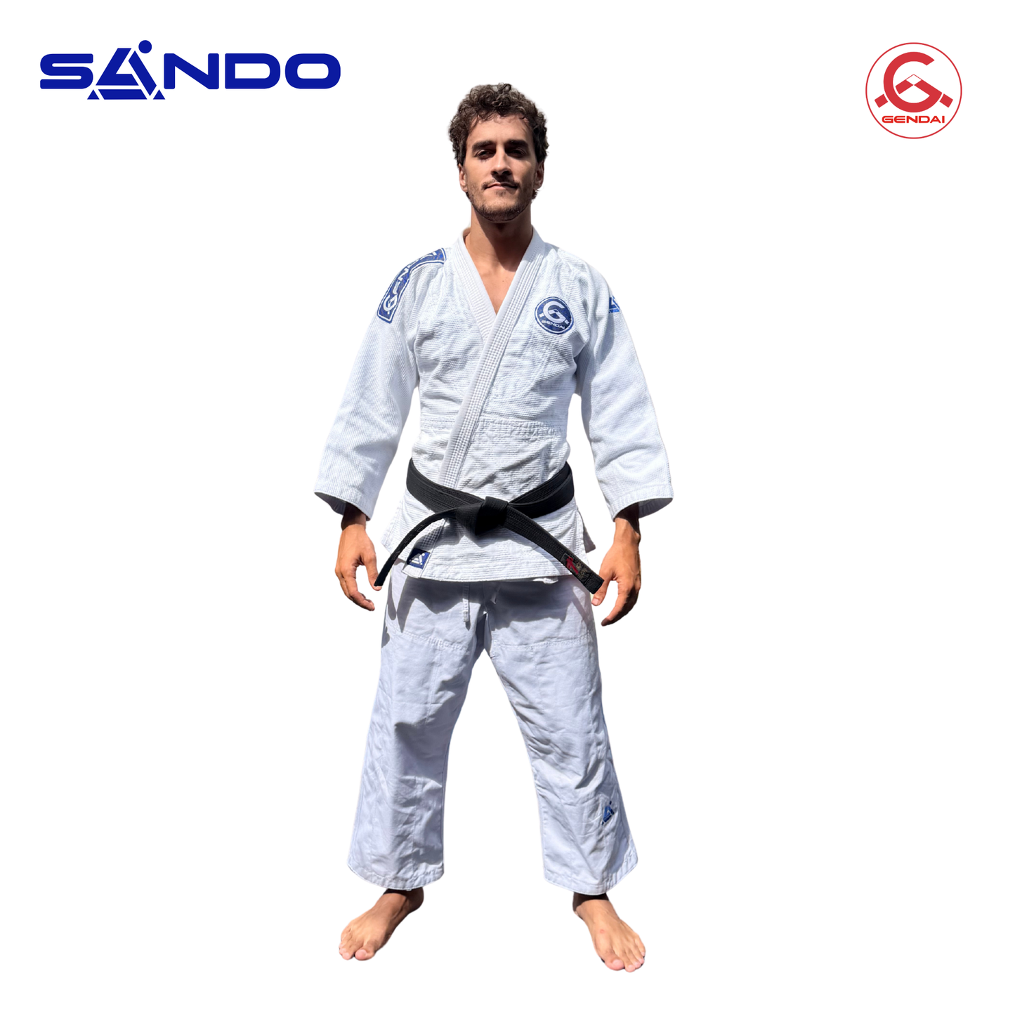 JUDOGI SANDO - GENDAI (Blanco)
